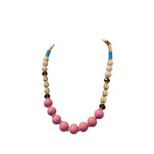 Colorful bead necklace